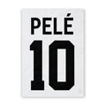 Quadro - Camisa Santos - Pelé - placar | creative studio
