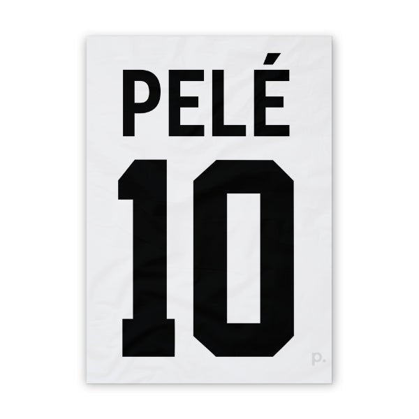 Quadro - Camisa Santos - Pelé - placar | creative studio