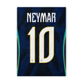 Quadro - Camisa Brasil - Neymar (10) - placar | creative studio