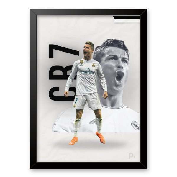 Quadro - Cristiano Ronaldo (Coleção Ídolos) - placar | creative studio