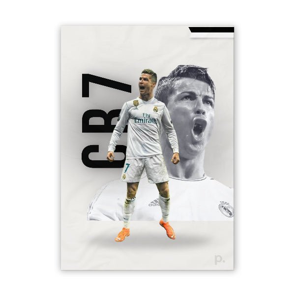 Quadro - Cristiano Ronaldo (Coleção Ídolos) - placar | creative studio