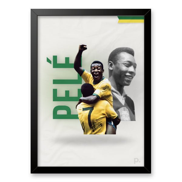 Quadro - Pelé (Coleção Ídolos) - placar | creative studio