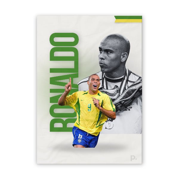 Quadro - Ronaldo Fenômeno (Coleção Ídolos) - placar | creative studio