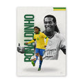 Quadro - Ronaldinho Gaúcho (Coleção Ídolos) - placar | creative studio