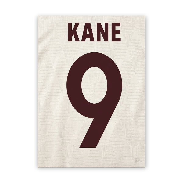 Quadro - Camisa do Bayern de Munich - Harry Kane (9) - placar | creative studio